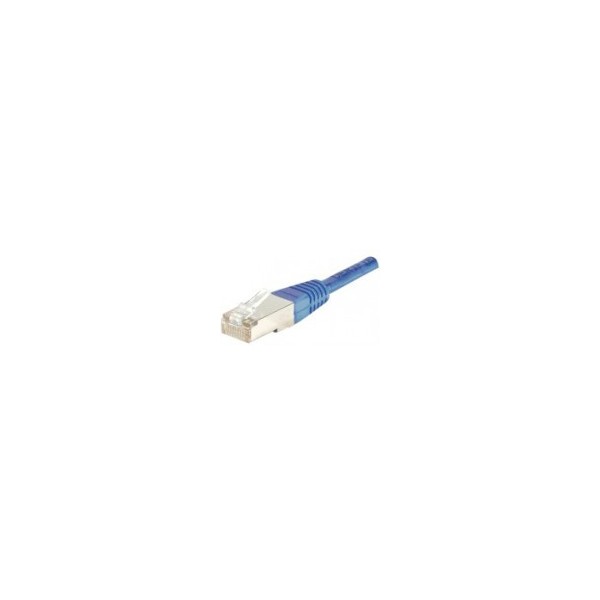 CABLE RESEAU F/UTP CATEGORIE 6 BLEU 2 METRES