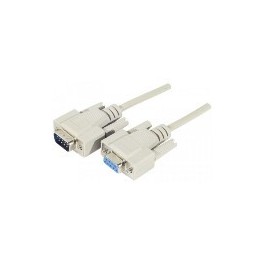 CABLE SERIE DB9 RALLONGE M/F 180 CENTIMETRES