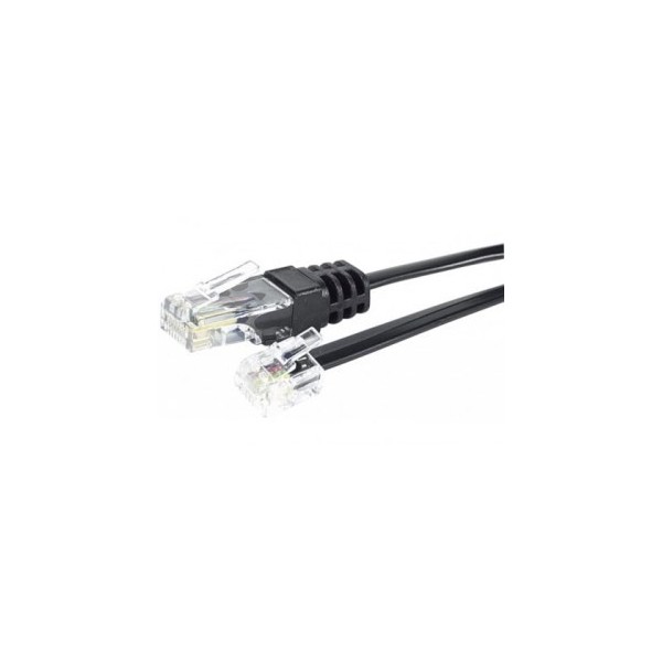 CABLE TEL RJ11-RJ45 2M