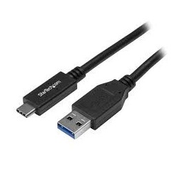 CABLE USB 2.0 A/C NOIR M/M 1M