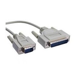 CABLE SERIE DB9F/DB25M 3 METRES POUR IMP
