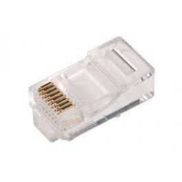 CONNECTEUR RJ45 CAT6 STP LOT 10 PIECES - CABLE RIGIDE AWG24