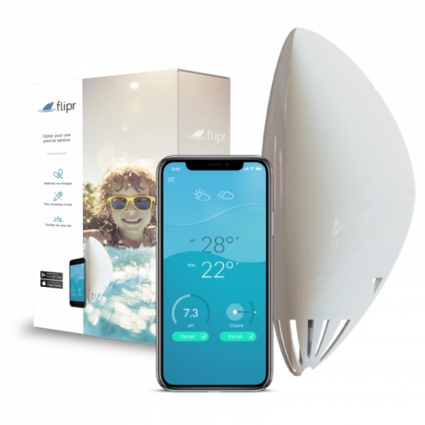 ANALYSEUR EAU DE PISCINE  CONNECTE EN BLUETOOTH - FLIPR02