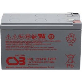 BATTERIE CSB HRL 1234WF2FR - 12 VOLTS - 9 AMPERES