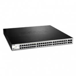 D-LINK DGS/1210/52MP - SWITCH MANAGEABLE - 48 PORTS POE+ - 4 SFP