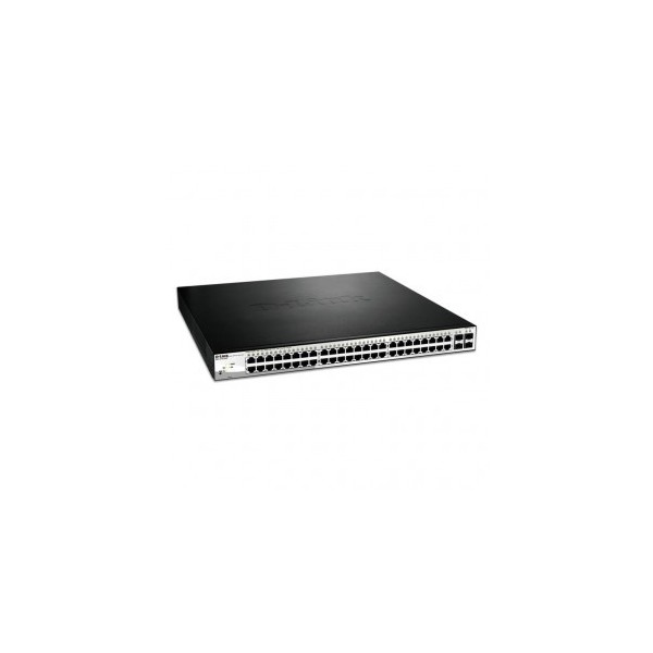 D-LINK DGS/1210/52MP - SWITCH MANAGEABLE - 48 PORTS POE+ - 4 SFP