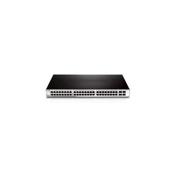 DLINK SWITCH MANAGEABLE DL-DGS1210-52 + L2 + 48 PORTS GBIT + 4 COMBO