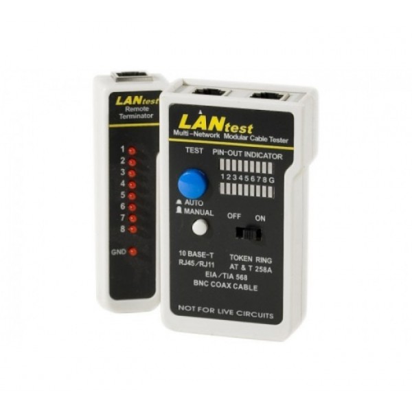 TESTEUR RESEAU RJ45/RJ12/RJ11