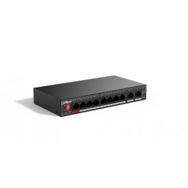 DAHUA SWITCH SG1010P GIGABIT - 8 PORTS POE WATCHDOG + 2 PORTS  - 96 WATTS - POE JUSQU A 250 METRES