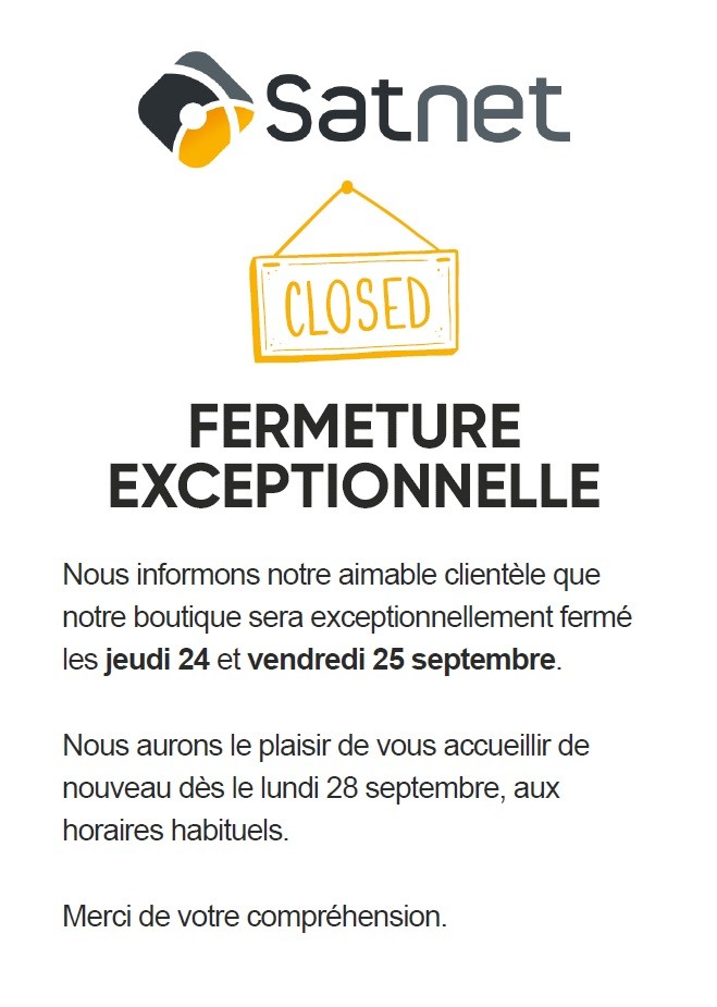 fermeture